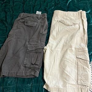 Cargo shorts size 36